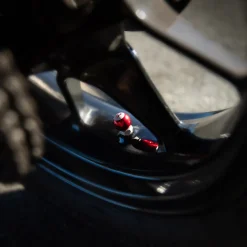 8 Ball Red - Motorcycle Valve Caps^Moto Loot
