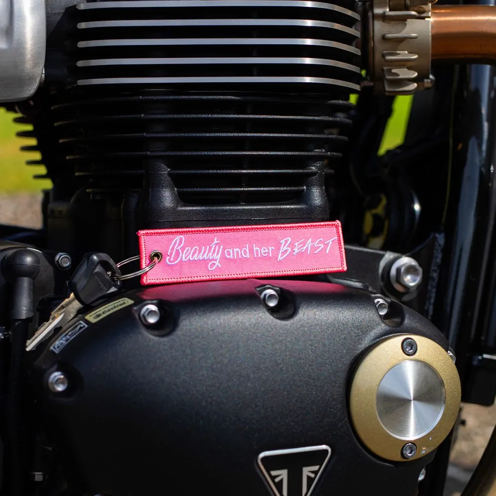 Beauty And Her Beast - Motorcycle Keychain^Moto Loot Best
