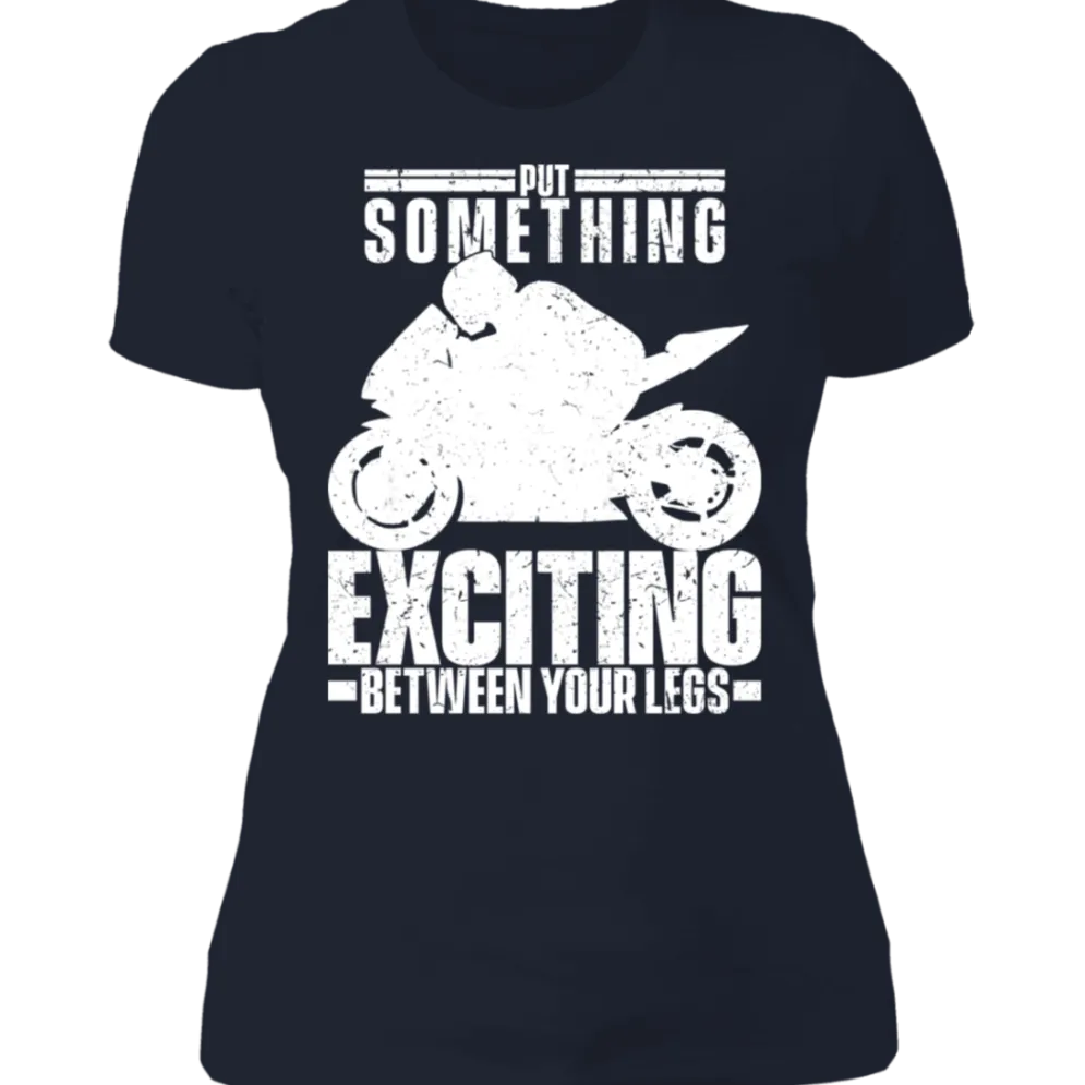 BETWEEN YOUR LEGS LADIES T-SHIRT^CustomCat New