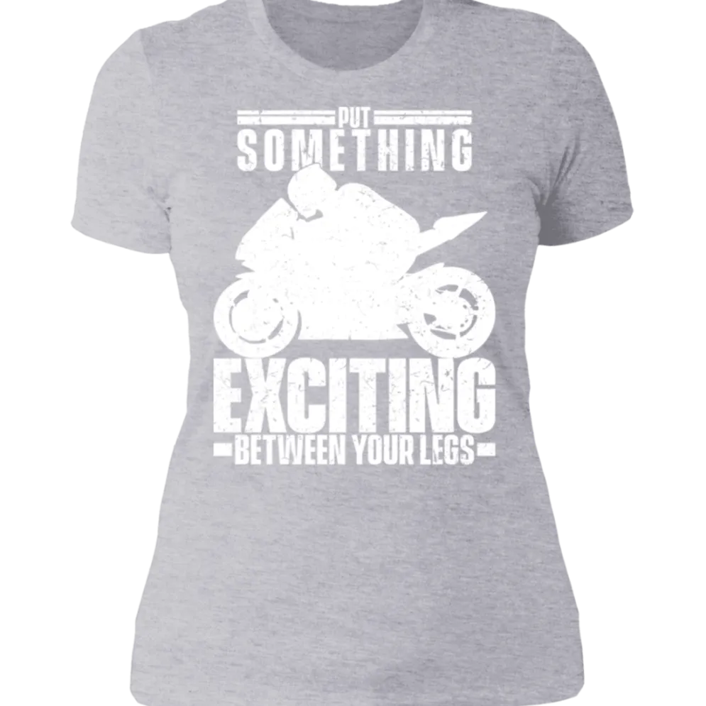 BETWEEN YOUR LEGS LADIES T-SHIRT^CustomCat New