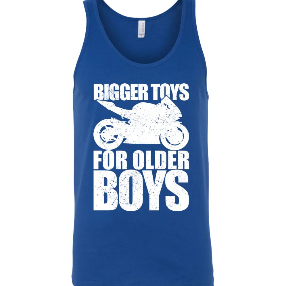Bigger Toys for Older Boys Tank Top^CustomCat Outlet