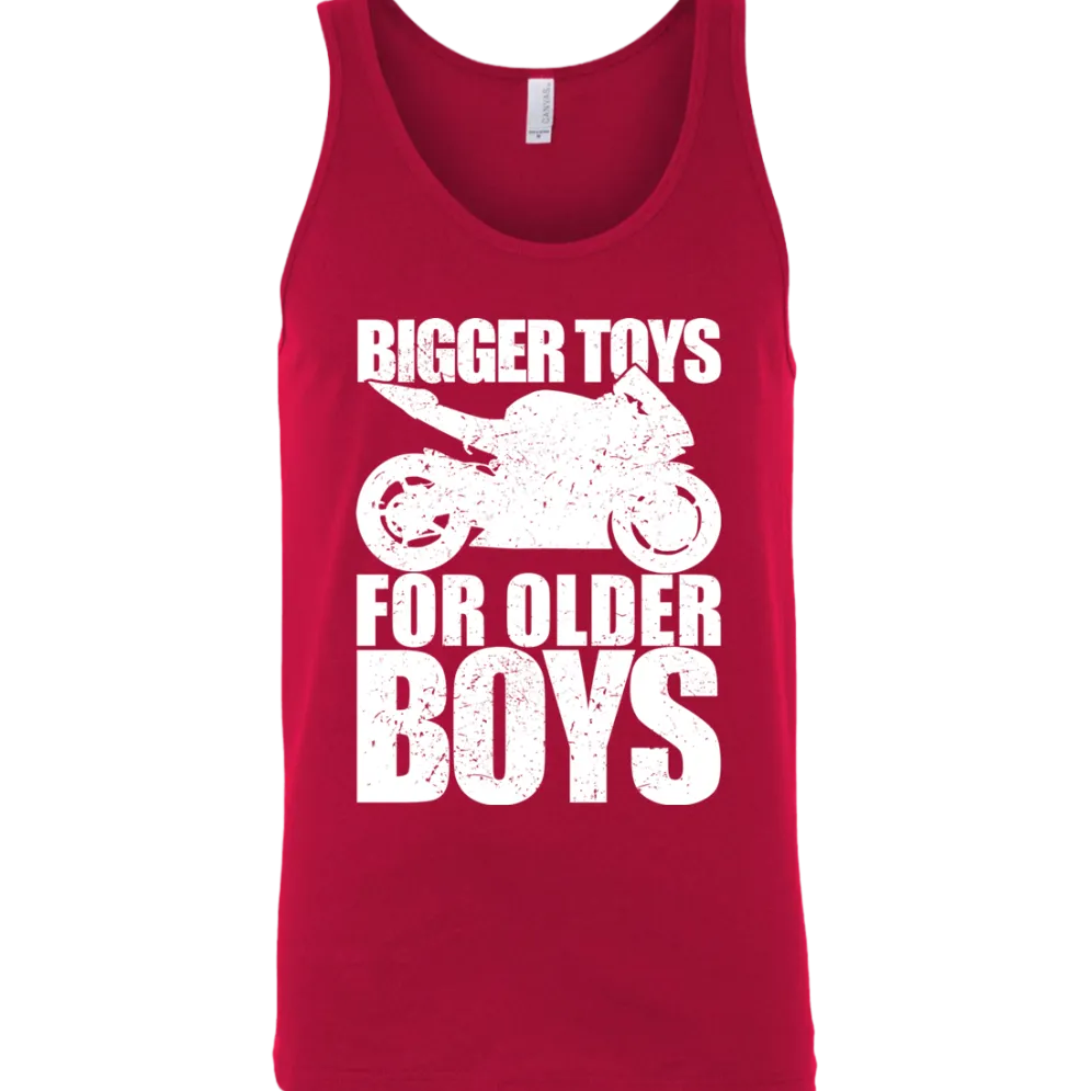 Bigger Toys for Older Boys Tank Top^CustomCat Outlet