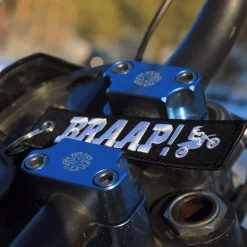 Braap! - Black Motorcycle Keychain^Moto Loot Best