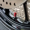 Bullet Red - Motorcycle Valve Caps^Moto Loot Discount