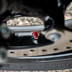 Bullet Red - Motorcycle Valve Caps^Moto Loot Discount