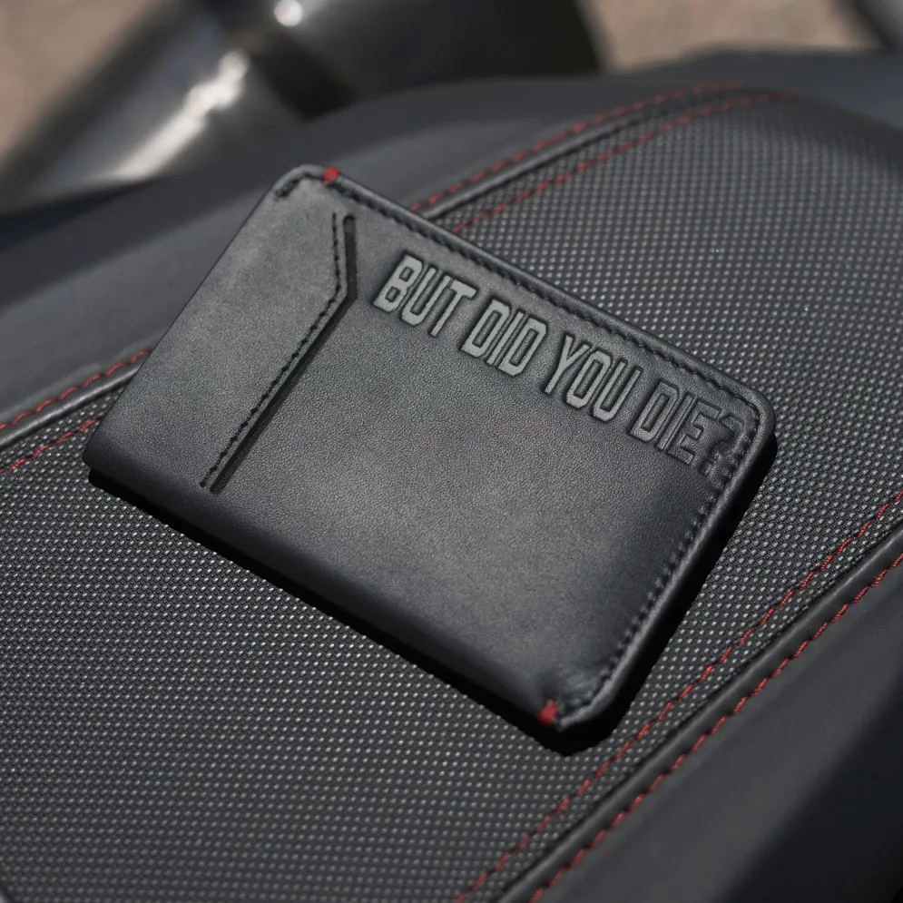 But Did You Die? - Slim Motorcycle Wallet^Moto Loot Sale