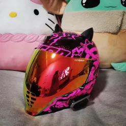 Cat Ears Black - Motorcycle Helmet Accessory^Moto Loot Hot