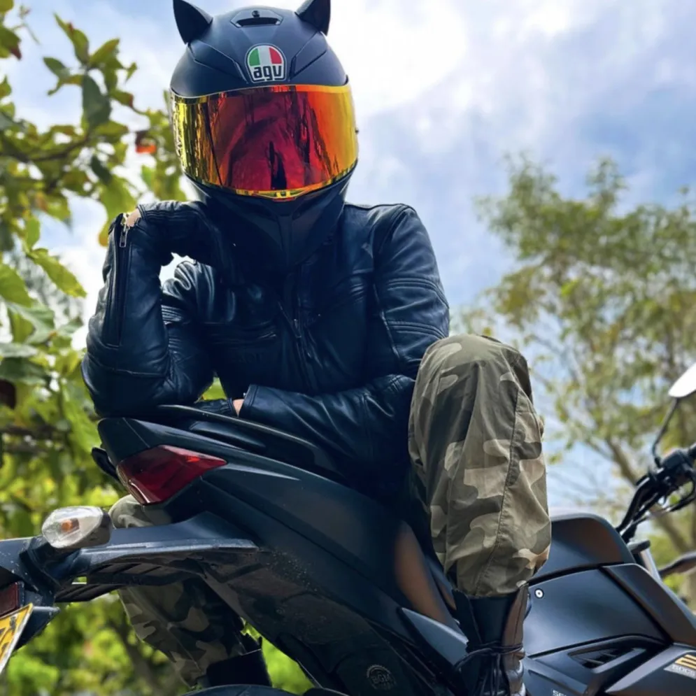 Cat Ears Black - Motorcycle Helmet Accessory^Moto Loot Hot
