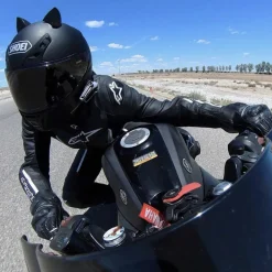 Cat Ears Black - Motorcycle Helmet Accessory^Moto Loot Hot
