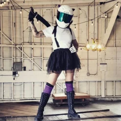 Cat Ears Purple - Motorcycle Helmet Accessory^Moto Loot Discount