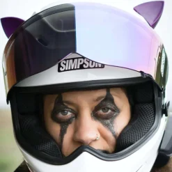 Cat Ears Purple - Motorcycle Helmet Accessory^Moto Loot Discount