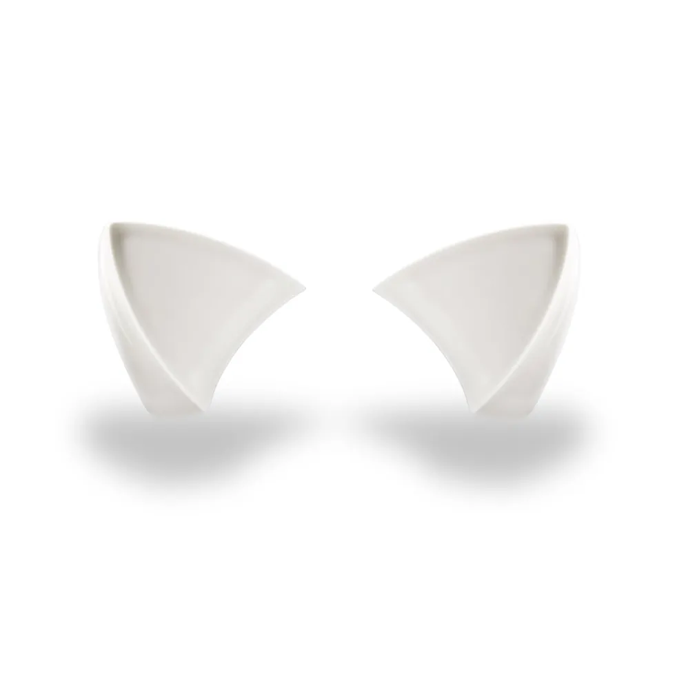 Cat Ears White - Motorcycle Helmet Accessory^Moto Loot Discount