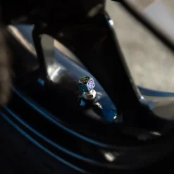 Dice Oil Slick - Motorcycle Valve Caps^Moto Loot Discount