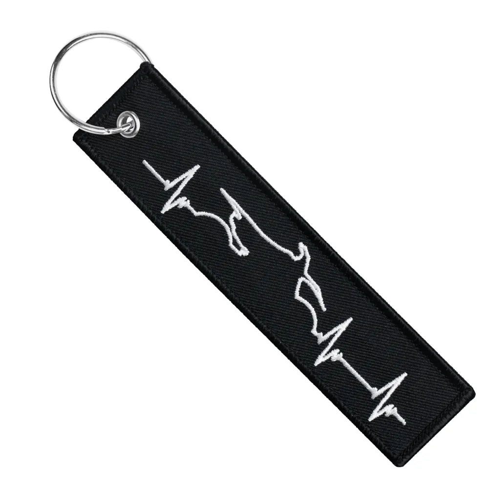 Dirt Bike Heart Beat - Dirt Bike Keychain^Moto Loot Hot