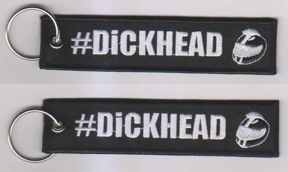 Do It With Dan - #Dickhead Motorcycle Keychain^Moto Loot Discount
