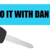 Do It With Dan Motorcycle Keychain^Moto Loot New