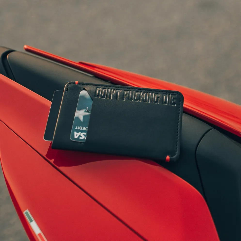 Don't Fucking Die - Slim Motorcycle Wallet^Moto Loot Outlet