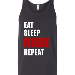 Eat Sleep Ride Repeat Tank Top^CustomCat New