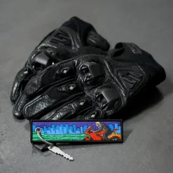 Fiery Night Rider - Motorcycle Keychain^Moto Loot Sale