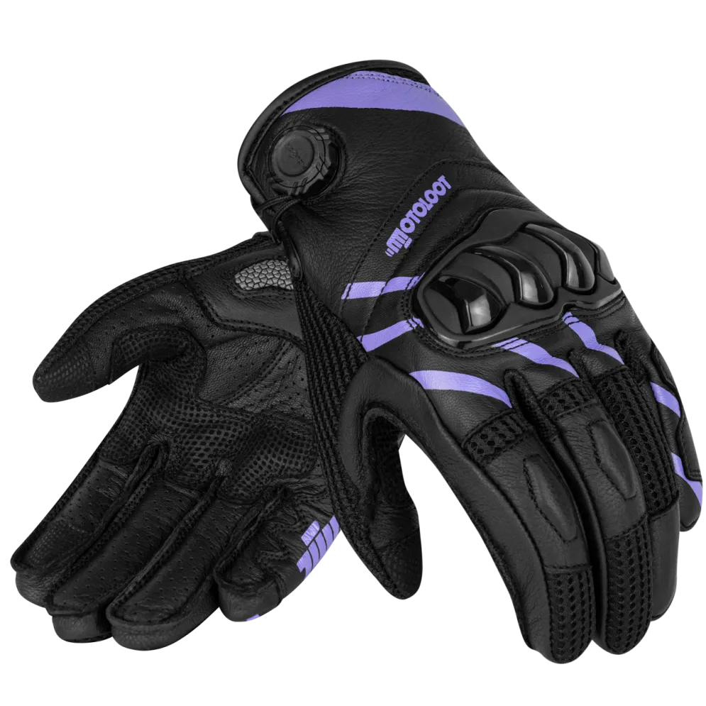 Flick Street Ladies Motorcycle Gloves - Ladies^Moto Loot Clearance