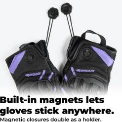 Flick Street Ladies Motorcycle Gloves - Ladies^Moto Loot Clearance
