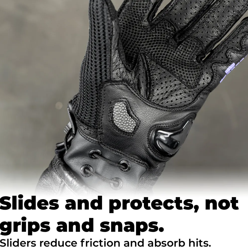 Flick Street Ladies Motorcycle Gloves - Ladies^Moto Loot Clearance