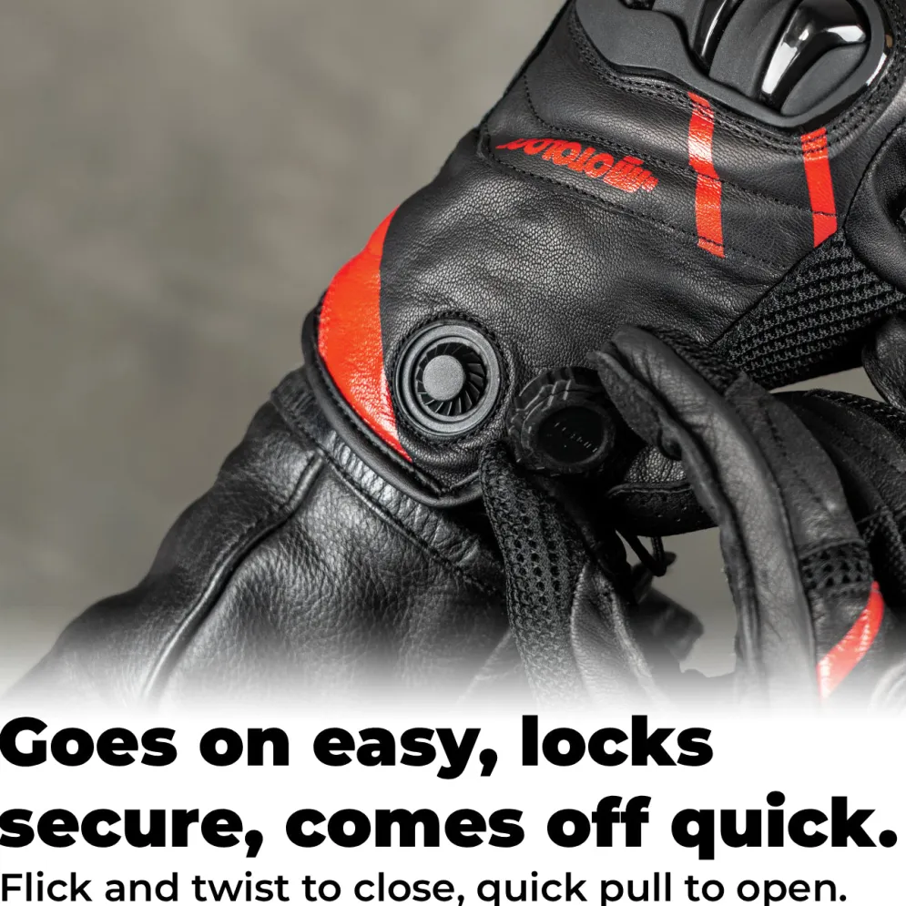 Flick Street Mens Motorcycle Gloves - Mens^Moto Loot Best