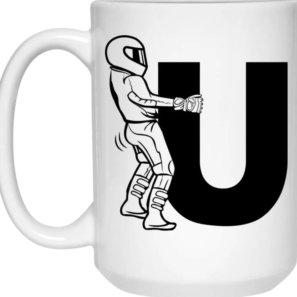 F-U - Motorcycle Mug^CustomCat