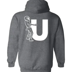 F-U Motorcyclist Hoodie (Back Design)^CustomCat Best