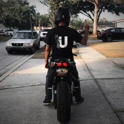 F-U MOTORCYCLIST T-SHIRT^CustomCat Outlet