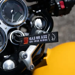 Gas Or Ass - Motorcycle Keychain^Moto Loot Clearance