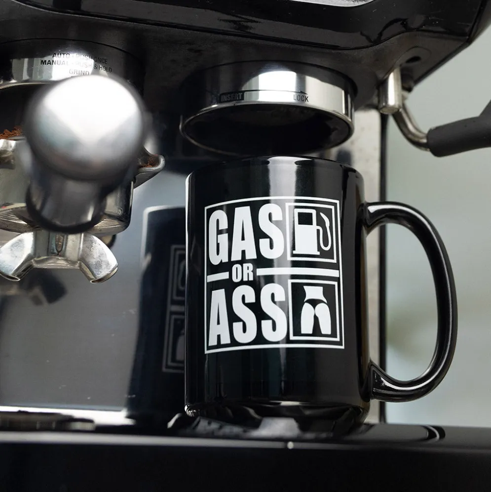 Gas or Ass - Motorcycle Mug^CustomCat New