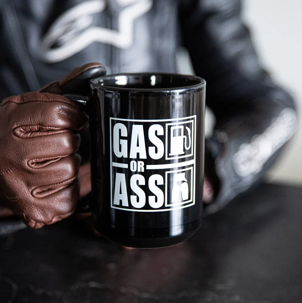Gas or Ass - Motorcycle Mug^CustomCat New