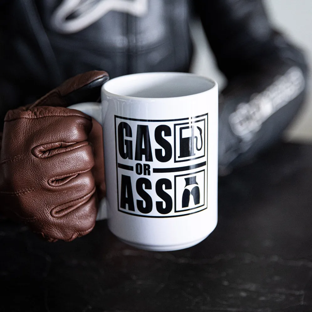 Gas or Ass - Motorcycle Mug^CustomCat New