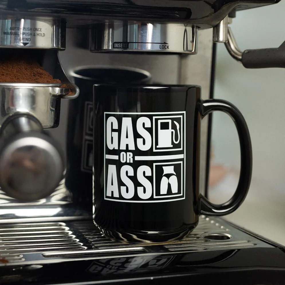 Gas or Ass - Motorcycle Mug^CustomCat New