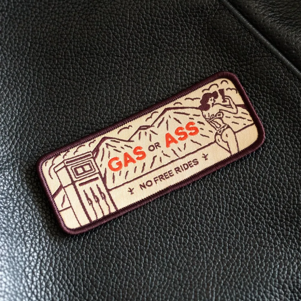 Gas Or Ass - Motorcycle Patch^Moto Loot Discount
