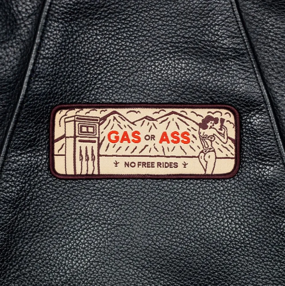 Gas Or Ass - Motorcycle Patch^Moto Loot Discount
