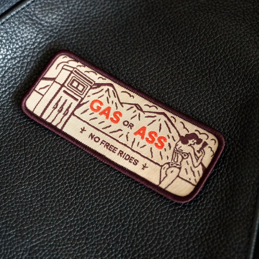 Gas Or Ass - Motorcycle Patch^Moto Loot Discount