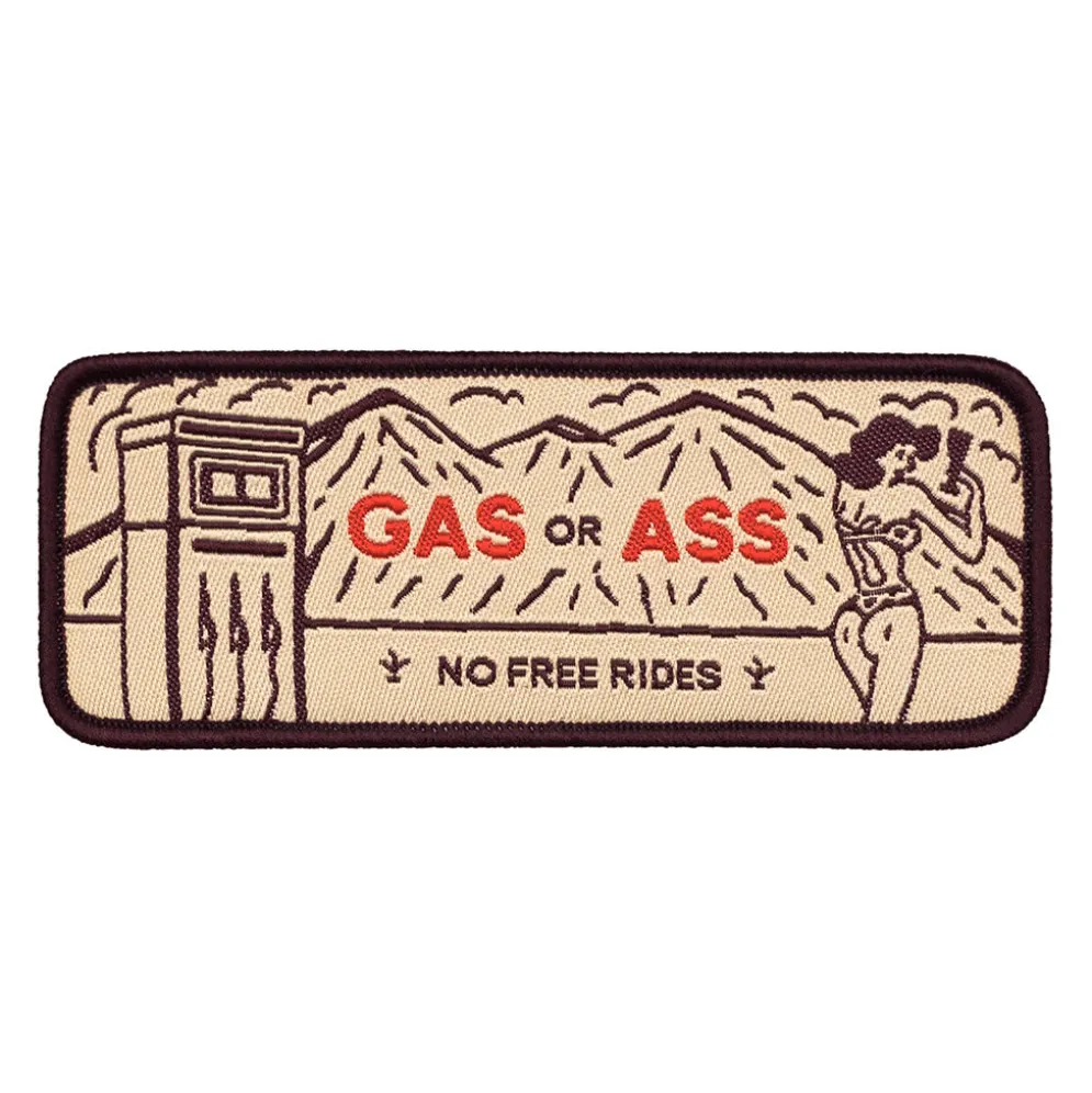 Gas Or Ass - Motorcycle Patch^Moto Loot Discount