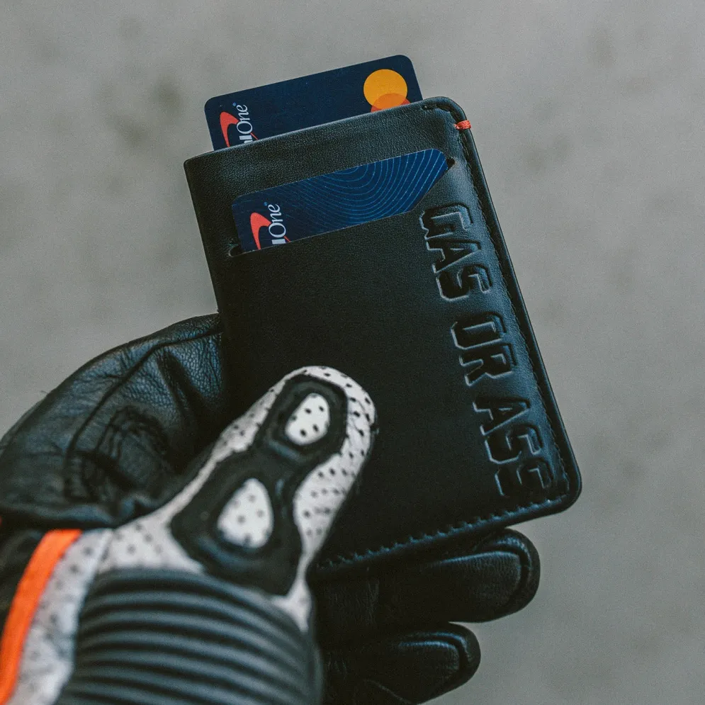 Gas Or Ass - Slim Motorcycle Wallet^Moto Loot Best