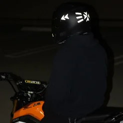 Glowrider Reflective Helmet Sticker - Arrows And Stripes^Moto Loot Best