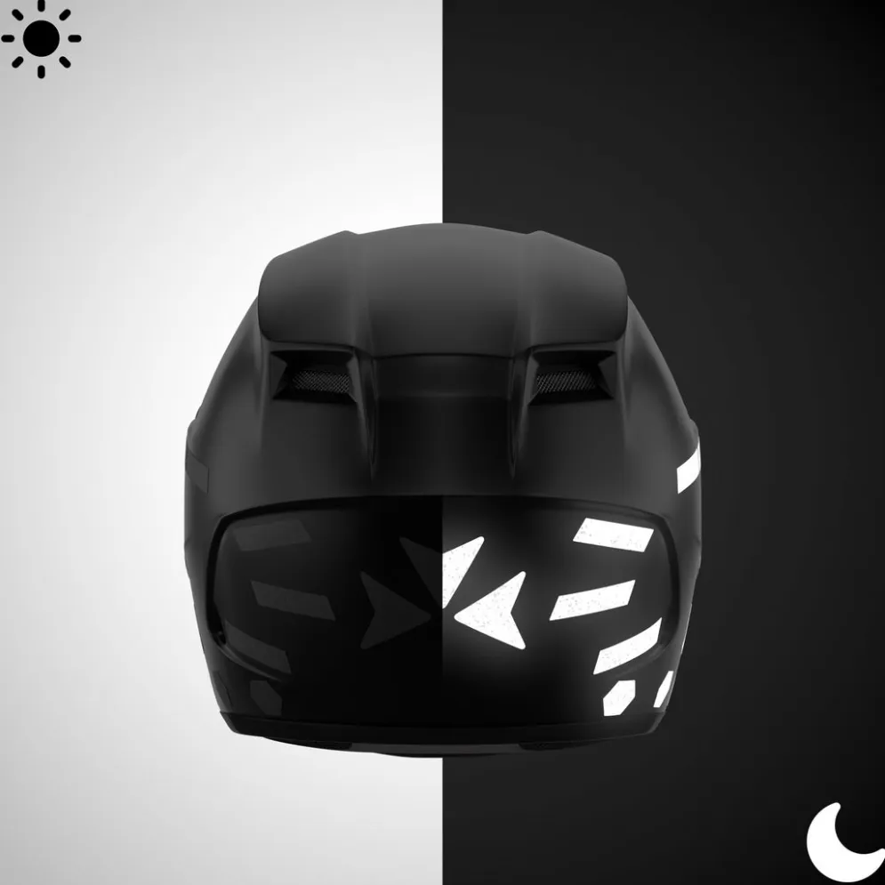 Glowrider Reflective Helmet Sticker - Arrows And Stripes^Moto Loot Best
