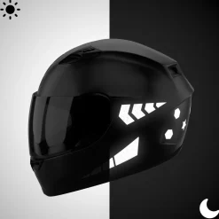 Glowrider Reflective Helmet Sticker - Stars And Arrows^Moto Loot Sale
