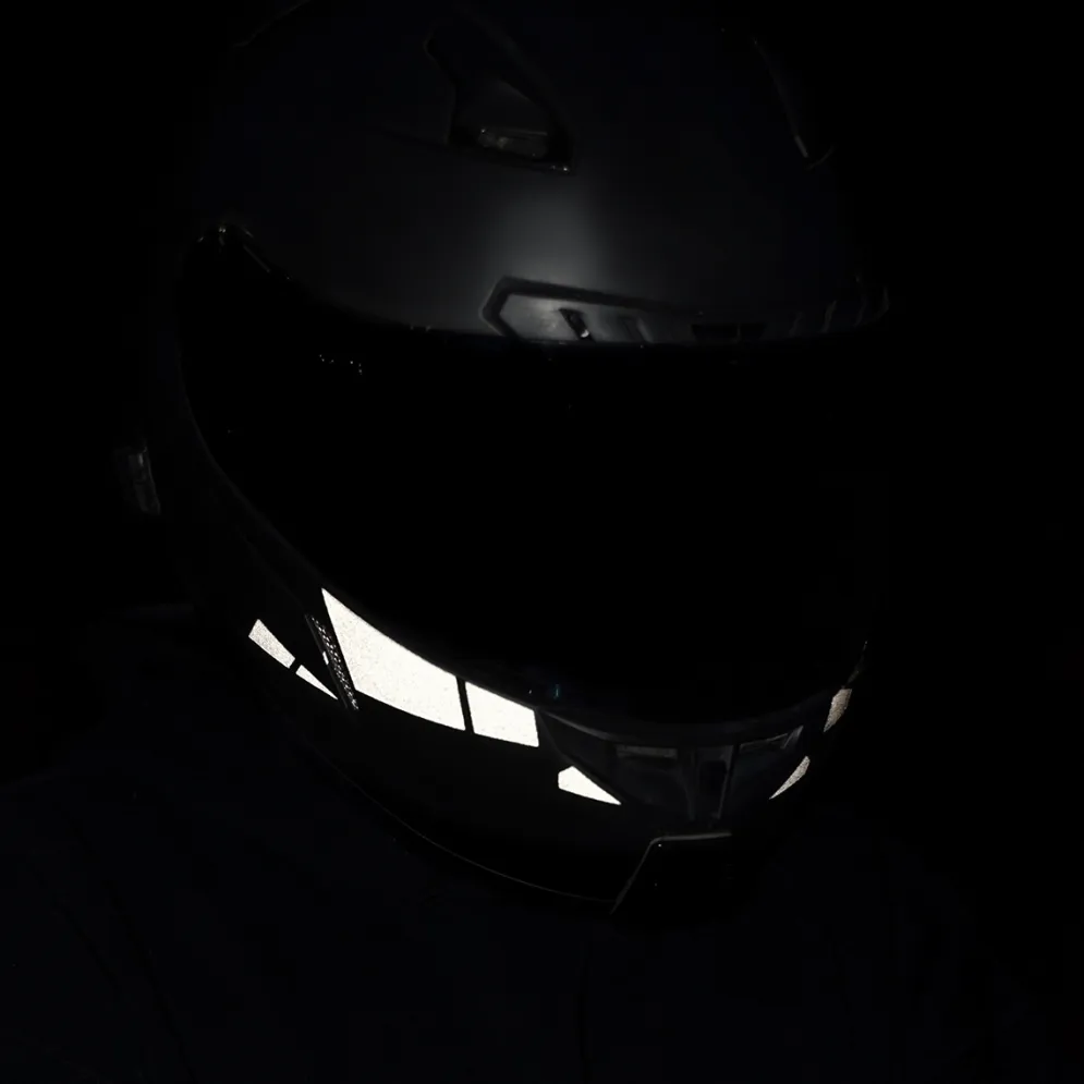 Glowrider Reflective Helmet Sticker - Stars And Arrows^Moto Loot Sale