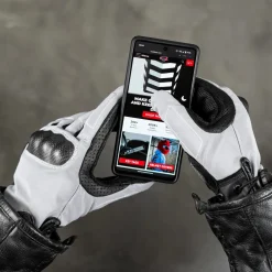 Glowrider Reflective Mens Motorcycle Gloves - Mens^Moto Loot New