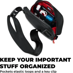 Glowrider Reflective Motorcycle Sling Bag^Moto Loot Outlet