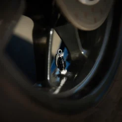 Grenade Black - Motorcycle Valve Caps^Moto Loot Sale