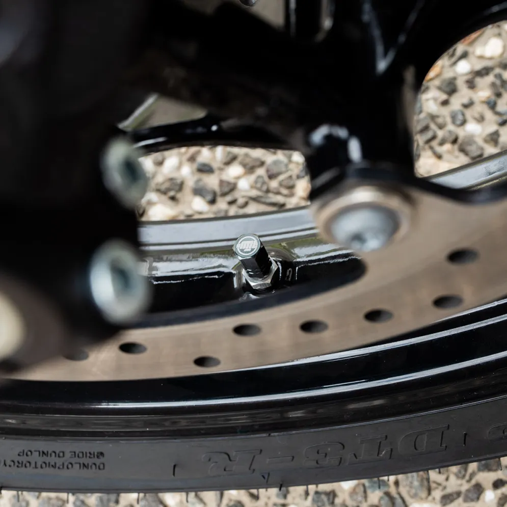 Hex Silver Ml - Motorcycle Valve Caps^Moto Loot