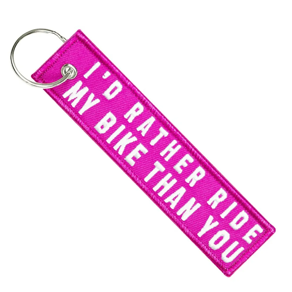 I'D Rather Ride My Bike - Motorcycle Keychain^Moto Loot Discount