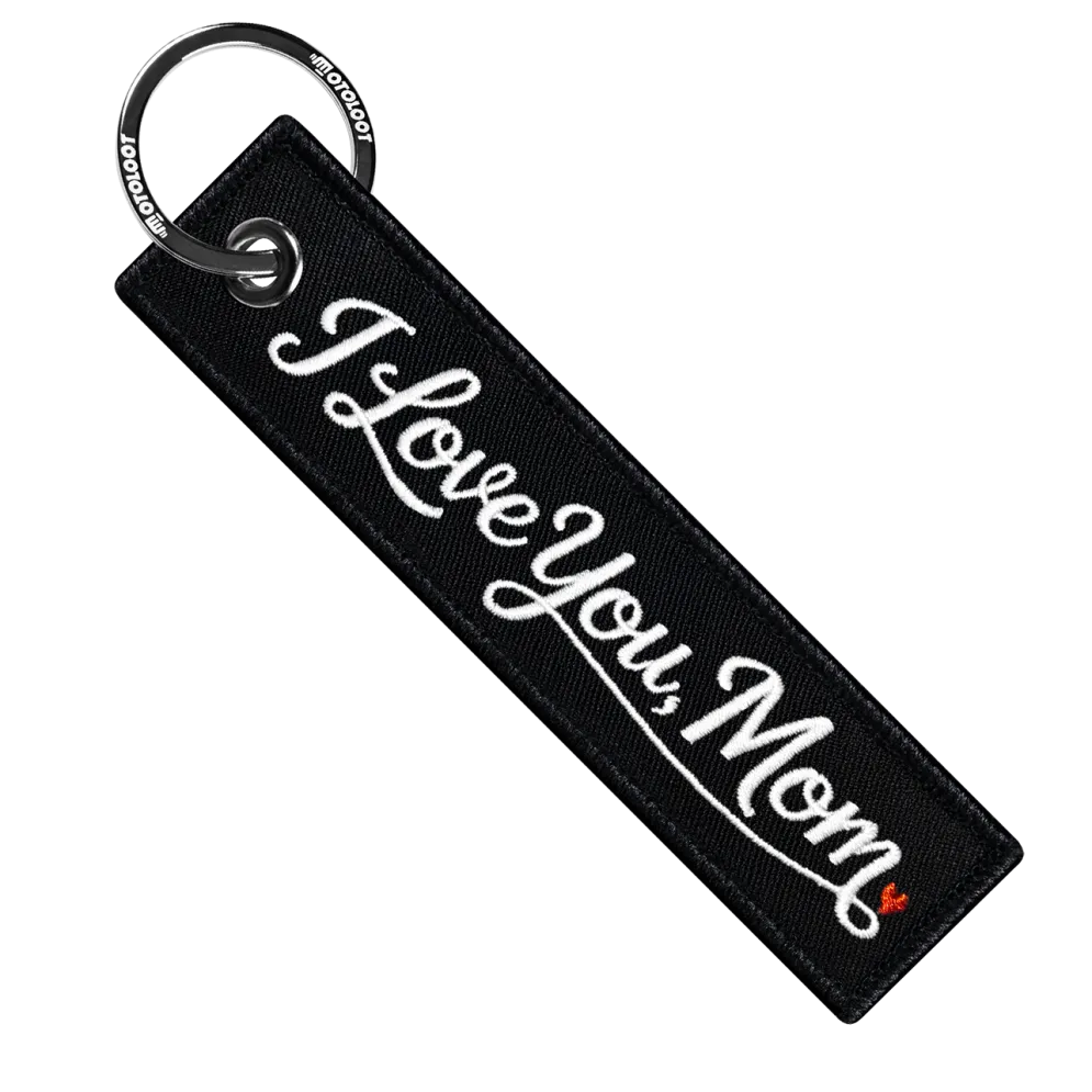 I Love You, Mom - Motorcycle Keychain^Moto Loot Sale